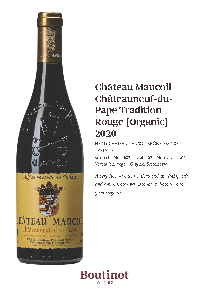 CHATEAU MAUCOIL CHATEAU NEUF DU PAPE 2020, 15%