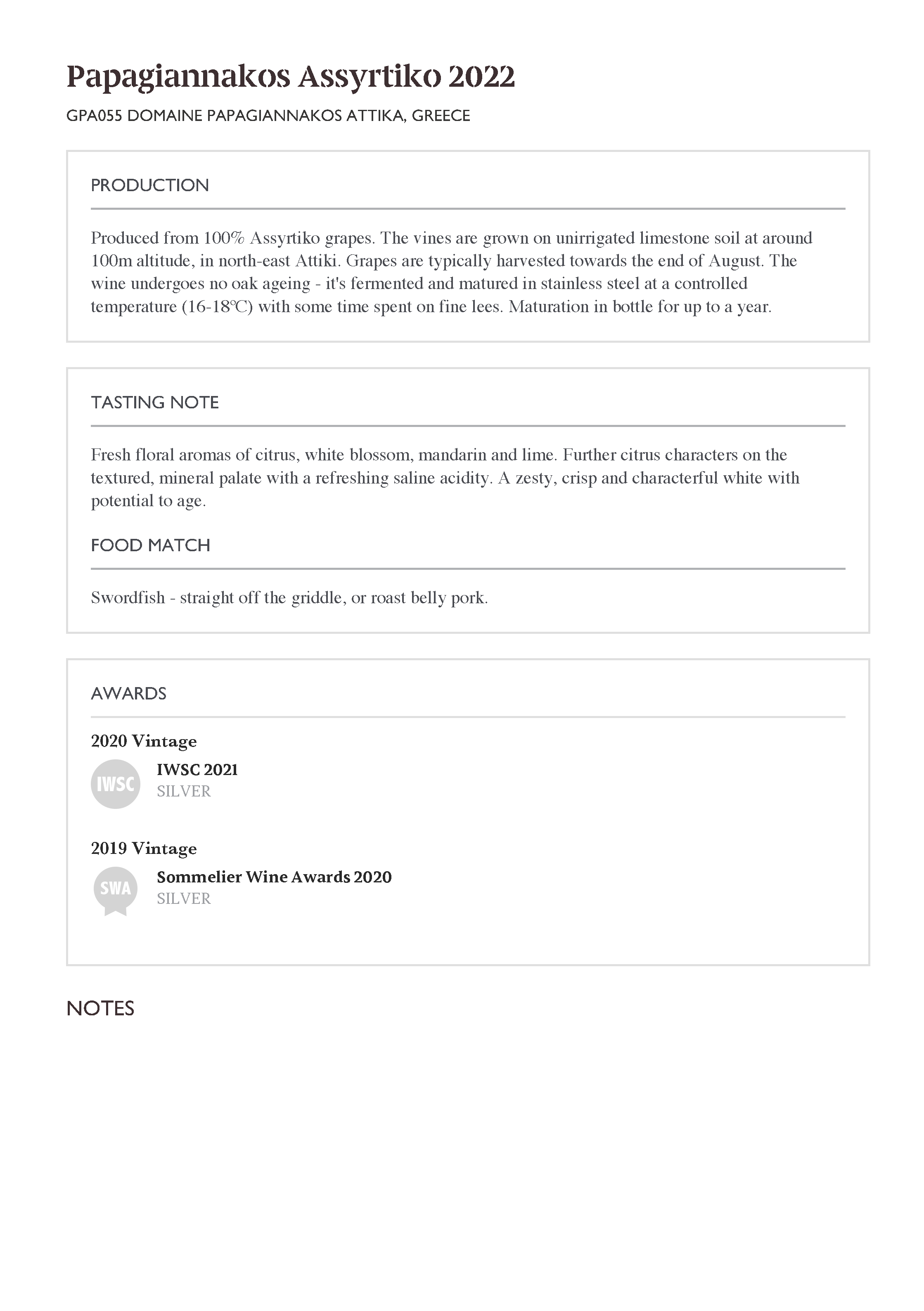 PAPAGIANNAKOS ASSYRTIKO 2022 13%