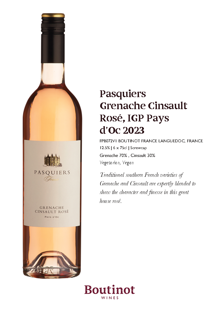 PASQUIERS ROSE 2023, 12.5%