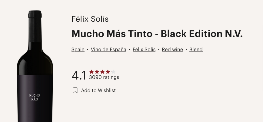 MUCHO MAS BLACK EDITION NV 750ML 14%