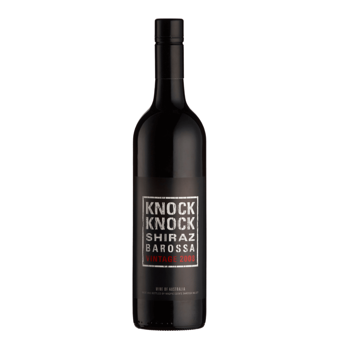 KNOCK KNOCK BAROSSA SHIRAZ 2020, 14.5%