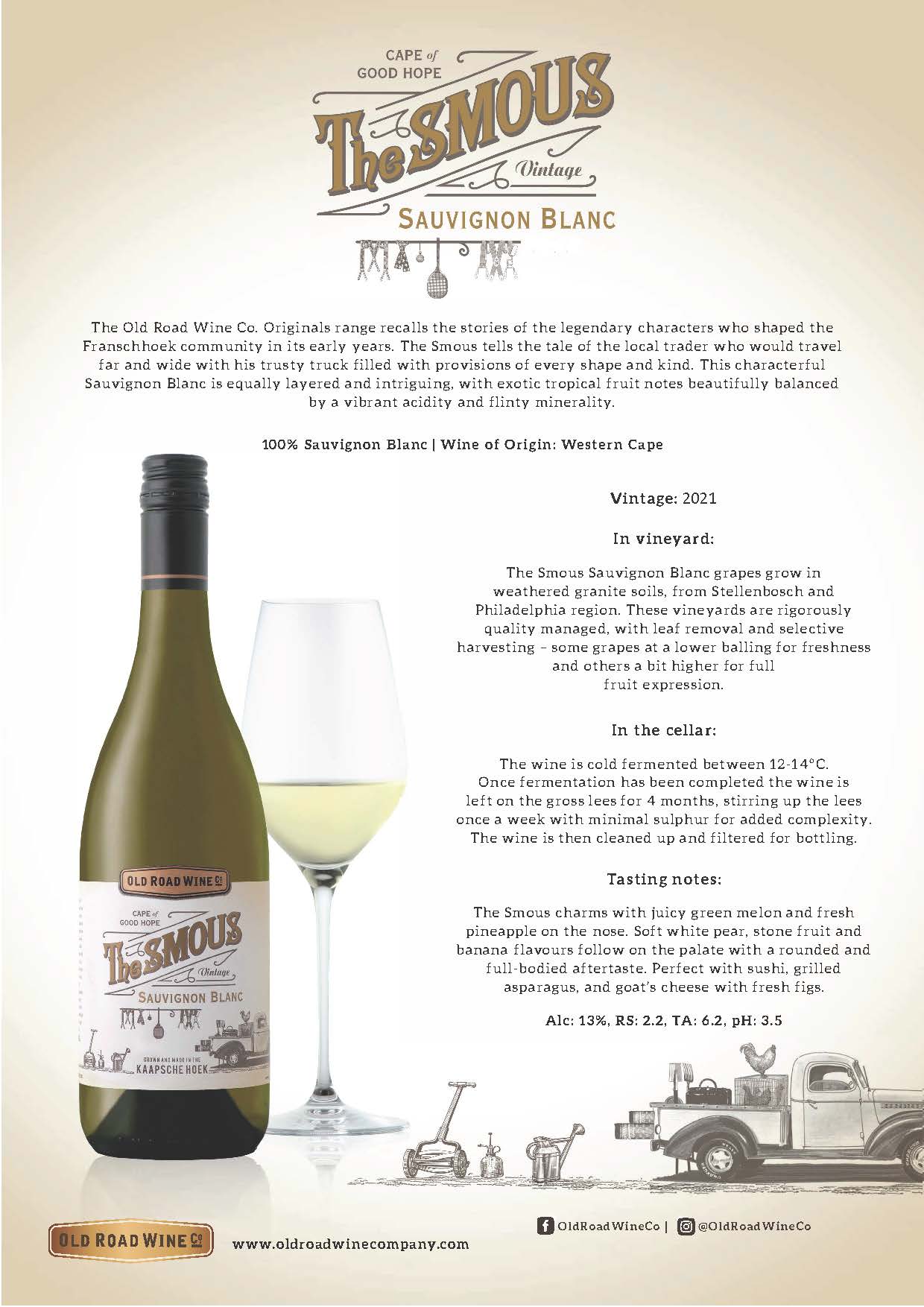 THE SMOUS SAUVIGNON BLANC 2024, 13%