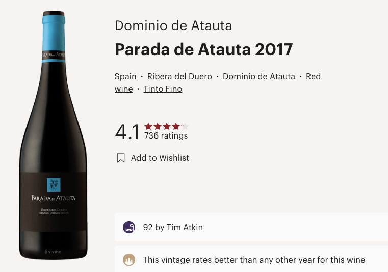 PARADA DE ATAUTA RIBERA DEL DUERO 2017 15%