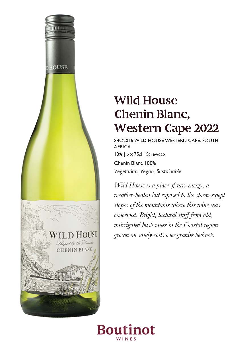 WILDERBERG WILD HOUSE CHENIN BLANC 2024, 13%