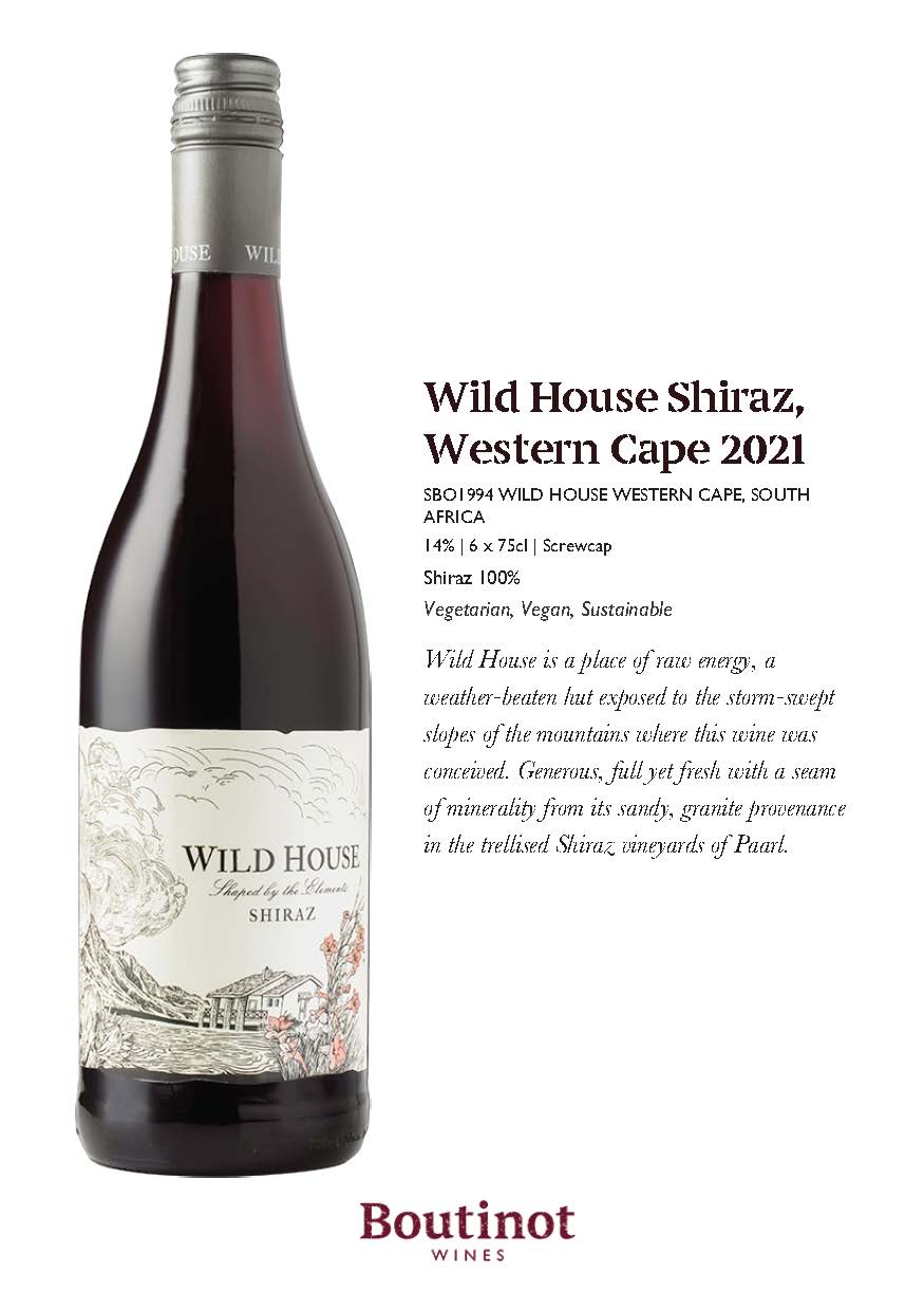 WILDEBERG WILD HOUSE SHIRAZ 2022, 14%